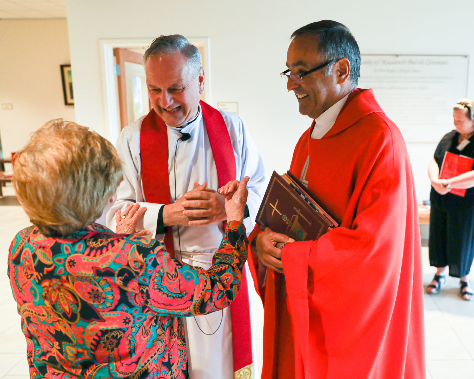 Our Lady of Nazareth gives Father Joe a surprise sendoff